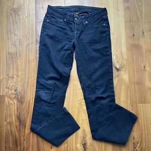 Genetic Denim The Shane Cigarette Jeans Pants Black W1003F-1K Size 26